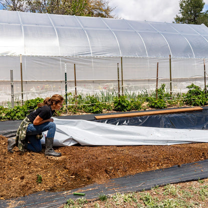 Silage Tarp - 6 mil Reversible Black &amp; White